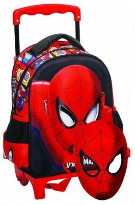 Trolley mochila pré-escolar 30cm Spiderman