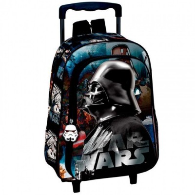 Trolley mochila pré escolar 37cm Star Wars - Lord