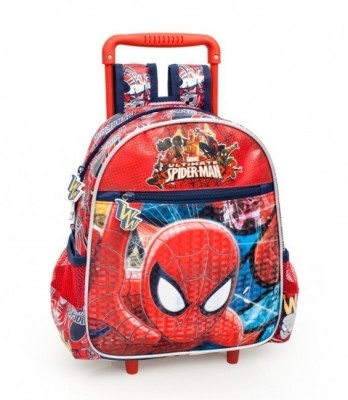 Trolley Mochila premium pré-escolar Spiderman Ultimate II