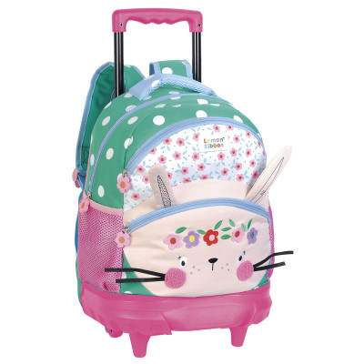 Trolley Pré Escolar Compacto Bunny Lemon Ribbon 34cm