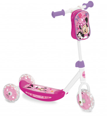 Trotinete infantil Minnie Disney 3 rodas