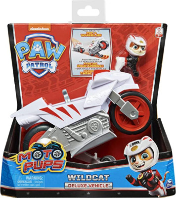 Veículo Deluxe Patrulha Pata Moto Pups - Wildcat