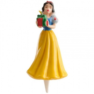 Vela aniversário 3D Disney Branca de Neve