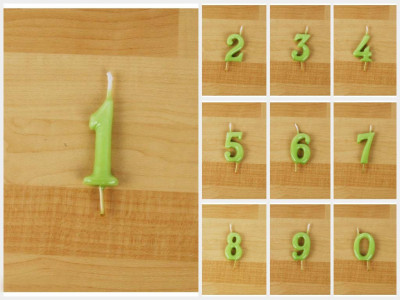 Vela Artesanal Verde Lima/Pistácio 6cm