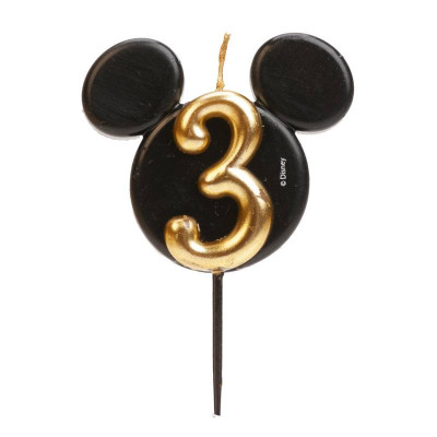 Vela Mickey Mouse Nº 3