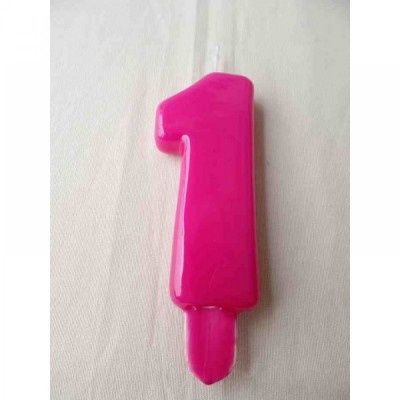 Vela nº 1 Magenta 9,5cm