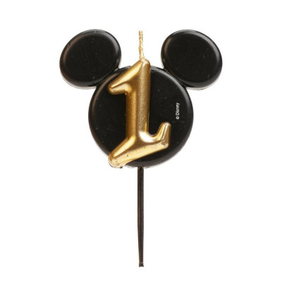 Velas Mickey Mouse Nº 1 Velas Mickey Mouse Nº 1