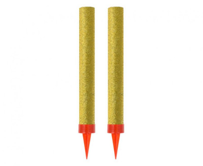 Velas Sparklers Gold Holográficas - 2 und.