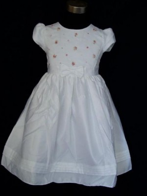 Vestido de menina Florzinhas