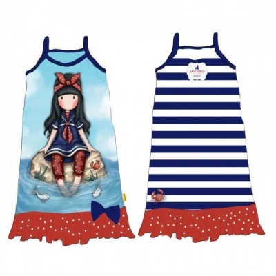 Vestido Praia Gorjuss azul