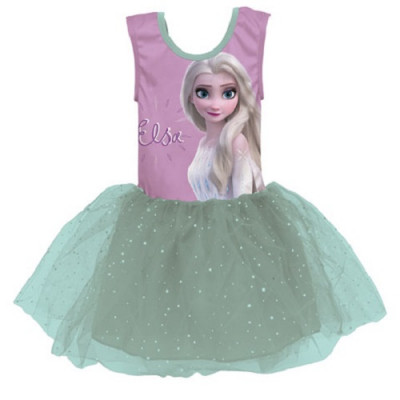 Vestido Tule Elsa Frozen 2 Disney