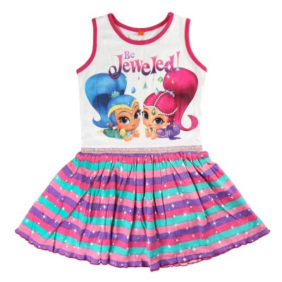 Vestido Verão Shimmer e Shine