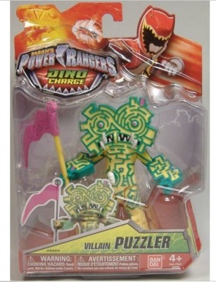 Vilão Puzzler - Figura de Acção Power Rangers 13cm