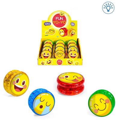 Yo-Yo Carinhas Emojis c/ Luz
