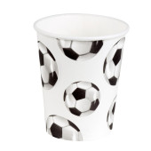 10 Copos Futebol Bolas