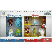 10 Figuras Nano Metalfigs Disney Pixar 4cm