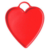 10 Pesos Balões Coração Vermelho 8gr