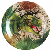 10 Pratos Dinossauros T-Rex