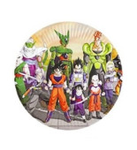 10 Pratos Dragon Ball 23cm