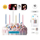 10 Velas Mágicas Espiral