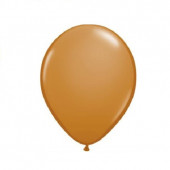100 Balões Castanho Claro Qualatex 5 (13cm)