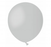 100 Balões Cinza 5 (13cm)