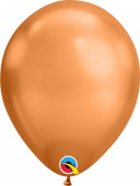 100 Balões Copper Gold Chrome 11