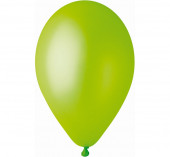 100 Balões Verdes Pistachio Metalizados 10