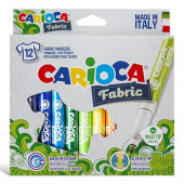 12 Canetas Tecido Carioca Fabric