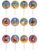 12 Mini Toppers Toy Story
