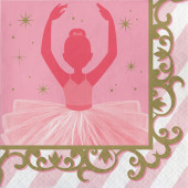 16 Guardanapos Ballet Twinkle Toes