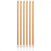 16 Velas Altas Bronze