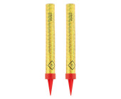 2 Velas Foguete Sparklers Holográficos 12cm