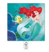 20 Guardanapos Ariel A Pequena Sereia Curious Disney