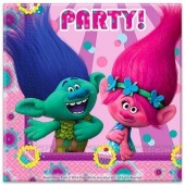 20 guardanapos festa Trolls