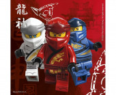 20 Guardanapos Lego Ninjago