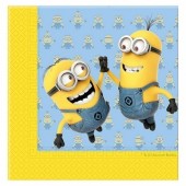 20 Guardanapos Lovely Minions 33cm