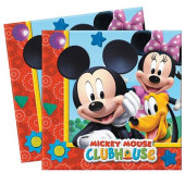 20 Guardanapos Mickey Mouse