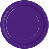 20 Pratos Papel Roxo 17cm