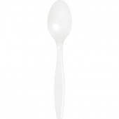 24 Colheres Plástico Branco 24 Colheres Plástico Branco