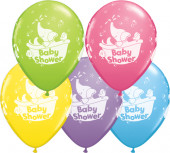 25 Balões Latex Baby Shower Elefante 11