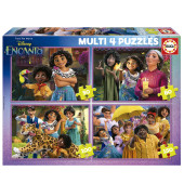 4 Multi Puzzles Encanto Disney