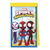 4 Sacos Papel Spidey and his Friends