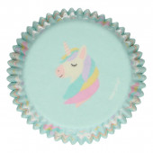 48 Cápsulas Cupcake Unicórnio