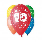 5 Balões Premium Látex Nº 10 - 30cm