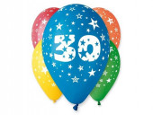 5 Balões Premium Látex Nº 30 - 30cm