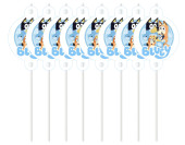 5 Palhinhas Bluey
