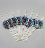 5 Palhinhas Papel Vaiana