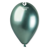 50 Balões Verdes Shiny 13pol. (33cm)