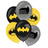 6 Balões Batman Hero Power